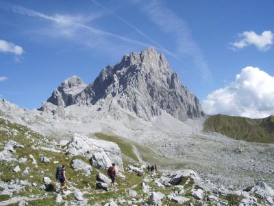 015-Blick auf die Sulzfluh vom Raetikonhoehenweg